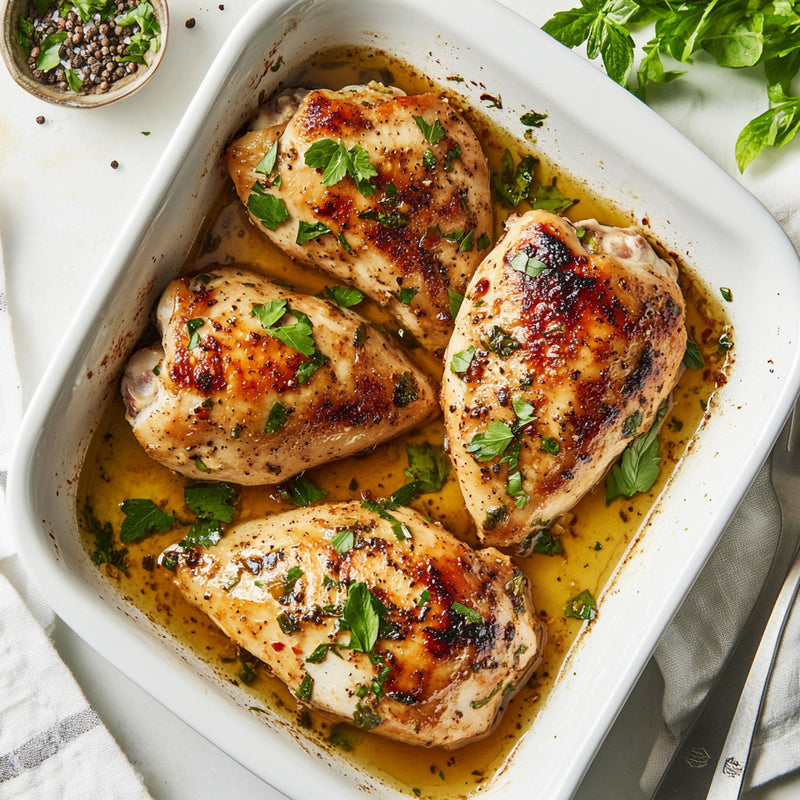 H1: Easy 2-Ingredient Italian Chicken Recipe