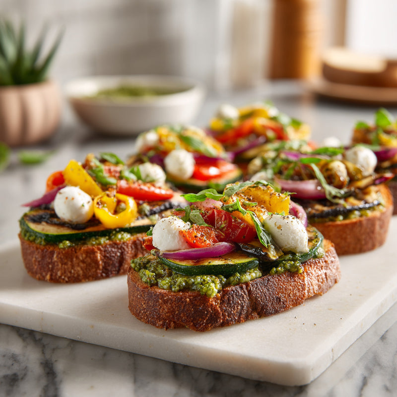 Summer Toasts: Easy No-Cook Dinner Ideas