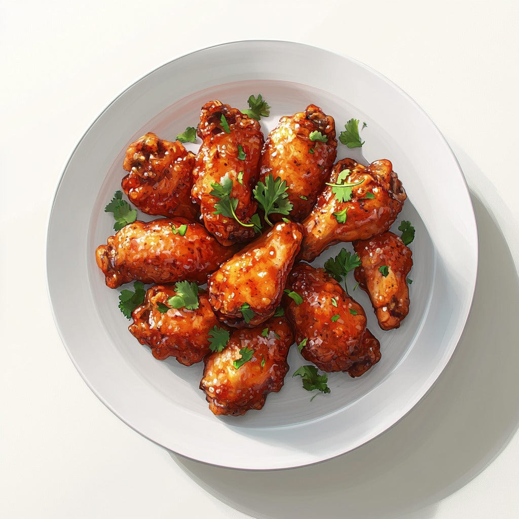 Baking Powder Crispy Air Fryer Chicken Wings Air Fryer Chicken