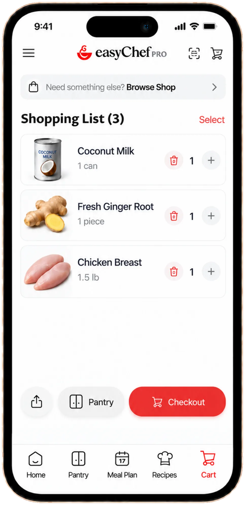 Step 5: Shop one smart list