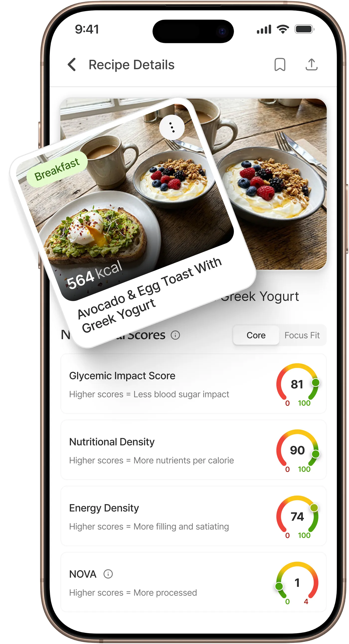 Step 3: Get recipes that fit