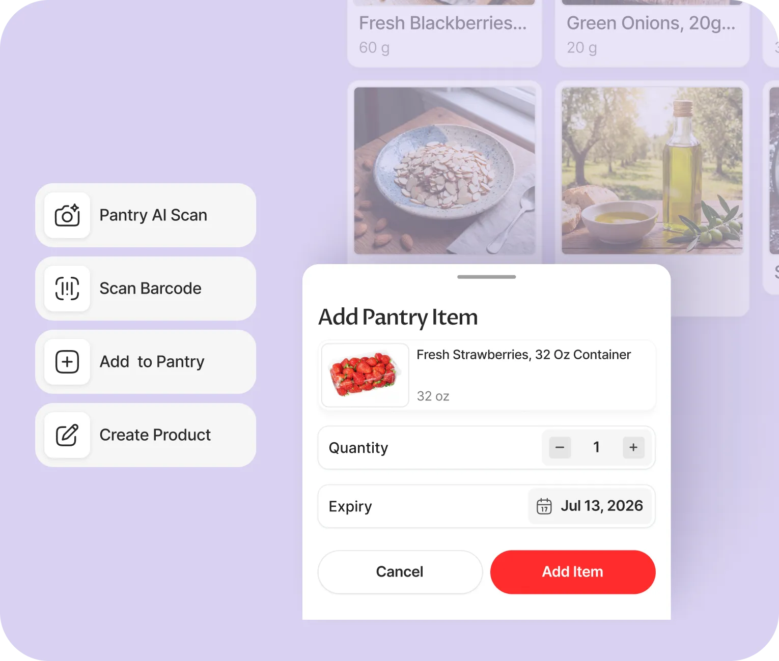Step 2: Build your pantry