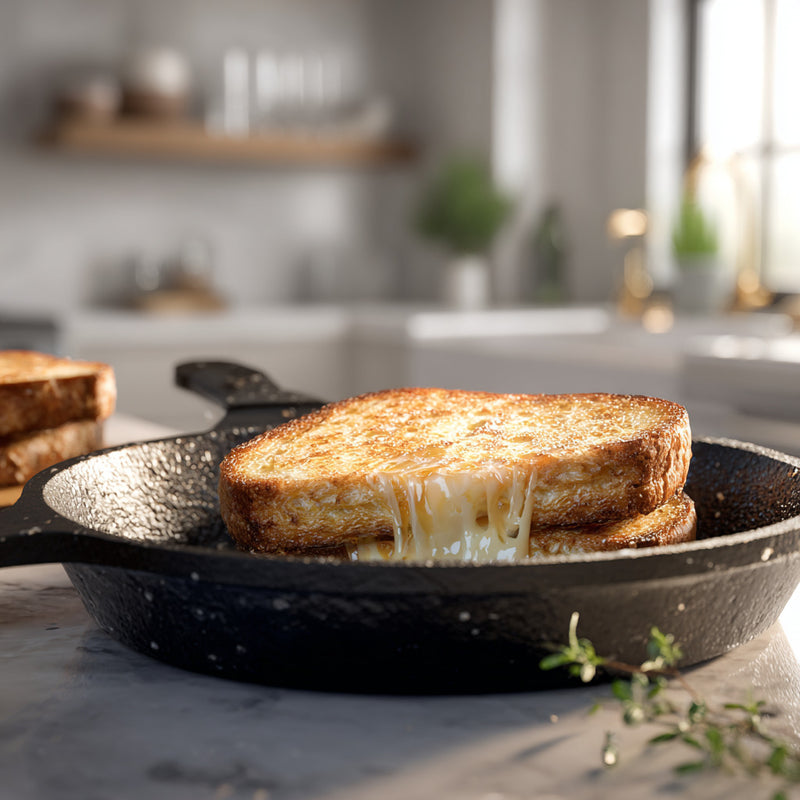 Grilled Cheese Recipe With Ice Cube Hack