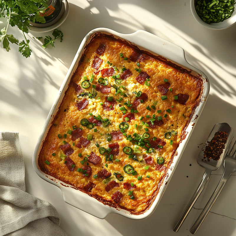 Cornbread Breakfast Casserole Recipe