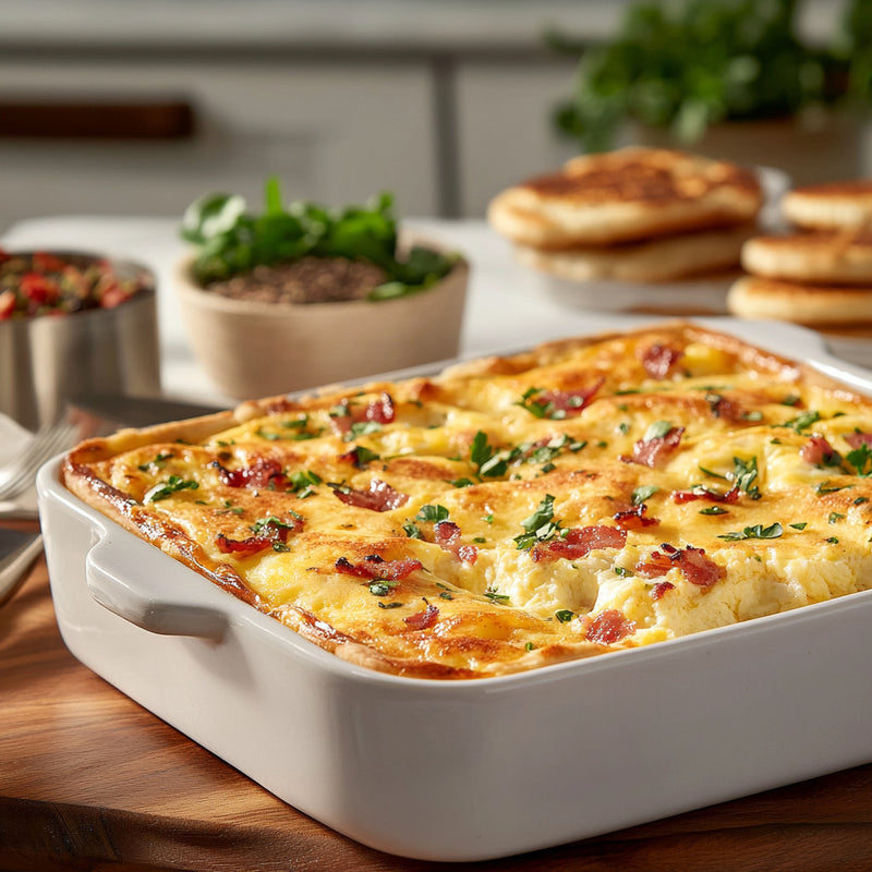 Oven-Baked Egg Squares for Easy Breakfasts