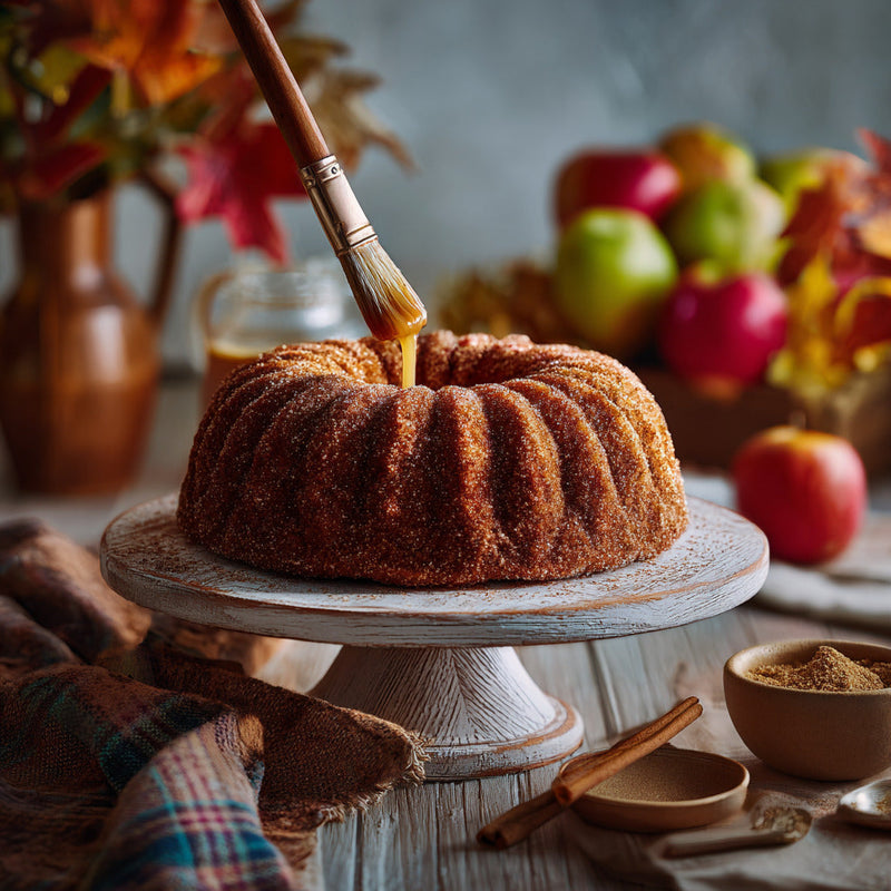 Apple Cider Donut Cake for Fall Baking