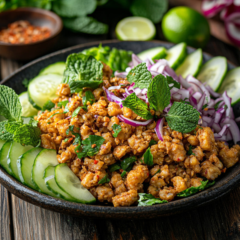 Coconut Tempeh Larb Recipe Guide