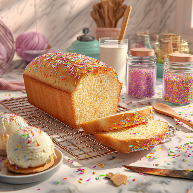 Ice Cream Bread Recipe with 2 Ingredients