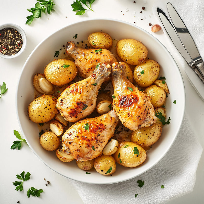 One-Pan Garlic Chicken Recipe