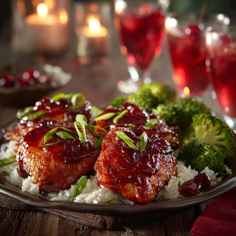 Retro Plum Jam Chicken Recipe Delight