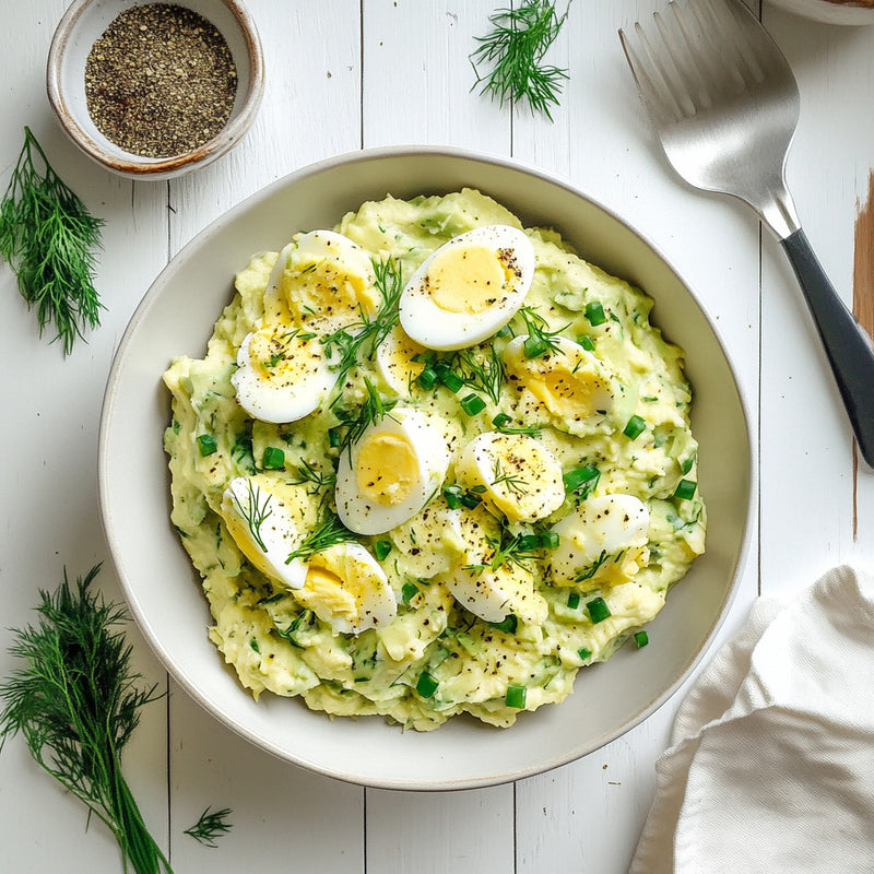 Creamy Mayo-Free Avocado Egg Salad