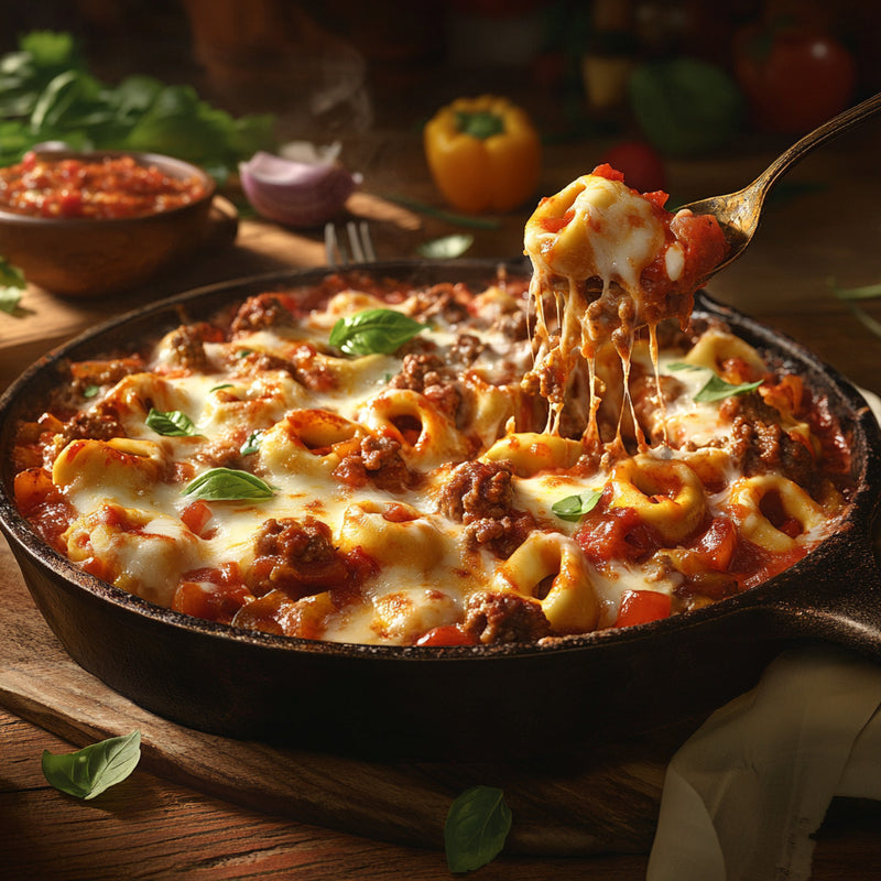 One-Pan Tortellini Pasta Bake Recipe: Easy & Delicious