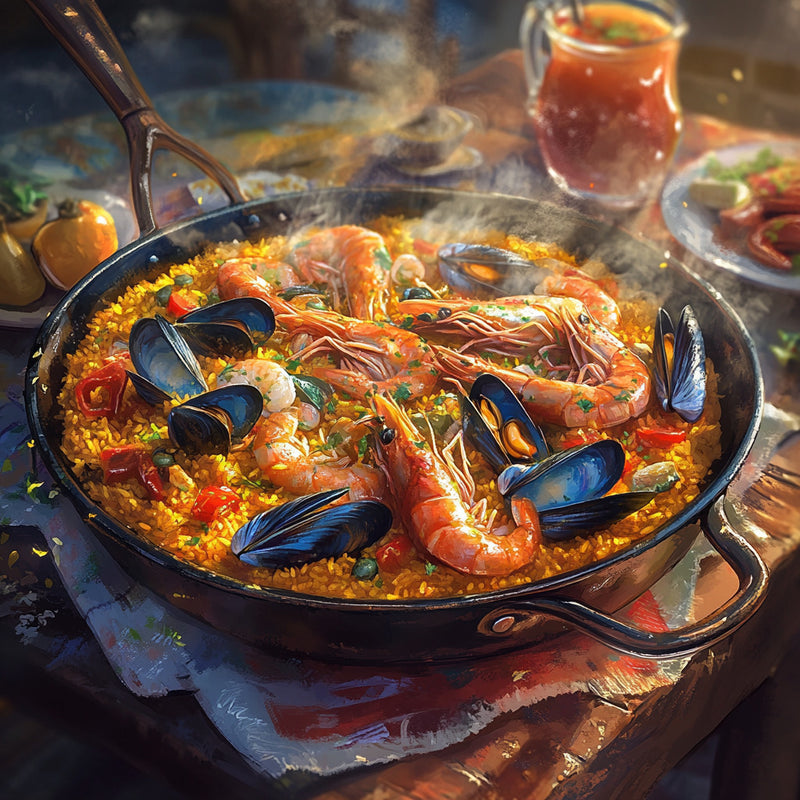 Seafood Paella Recipe for Summer Nights