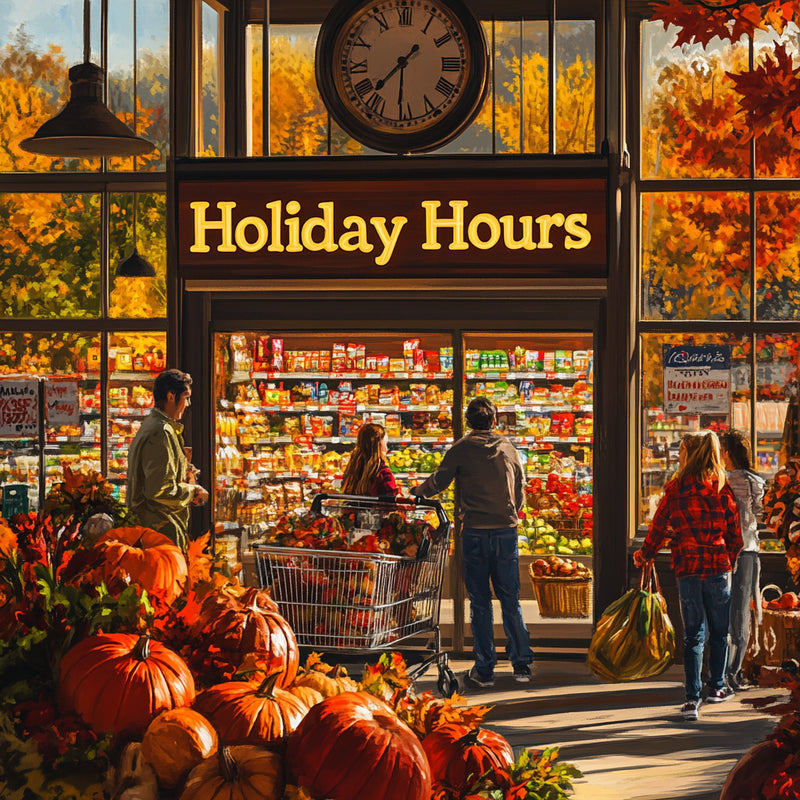 Thanksgiving Grocery Hours Guide