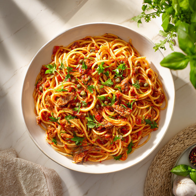 Quick Sardine Pasta in 30 Minutes