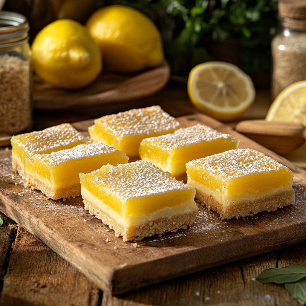 Zesty Lemon Bliss Bars