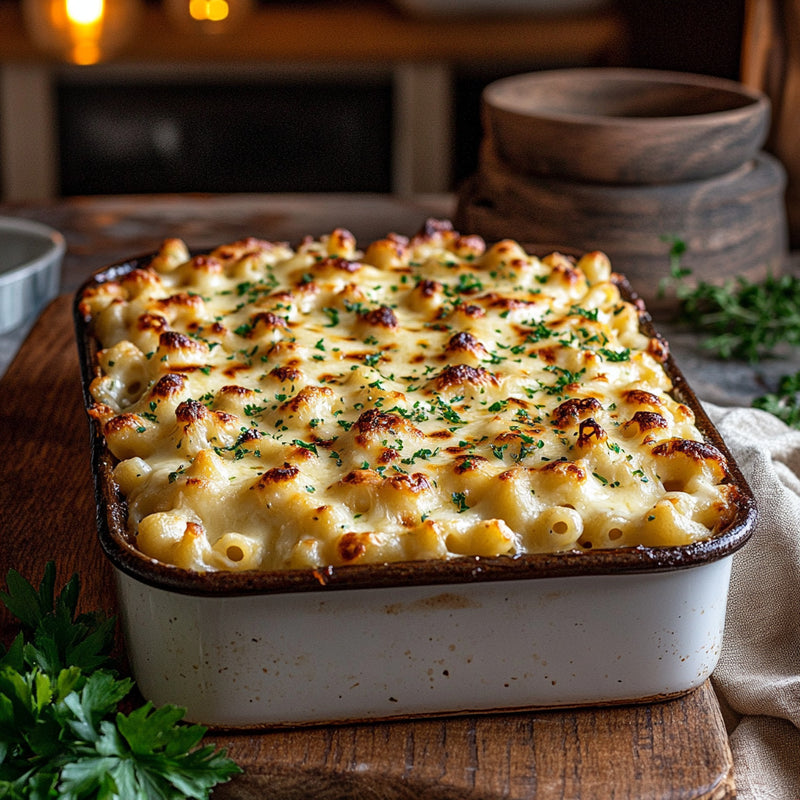 Cheesy Wisconsin Mac Bake