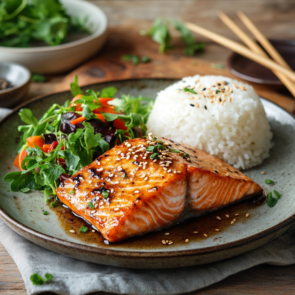 Savory Miso-Glazed Salmon