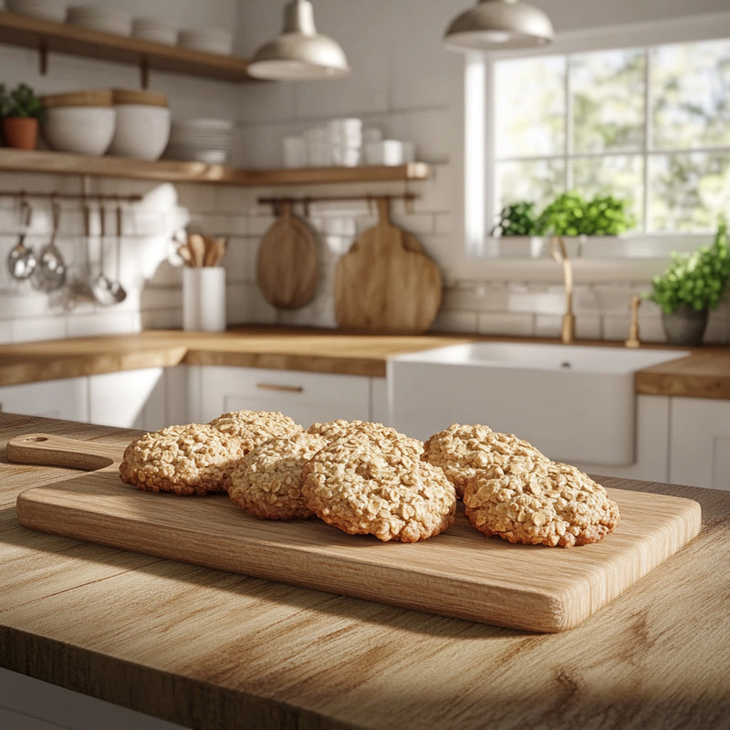 Wholesome Applesauce Oatmeal Cookies