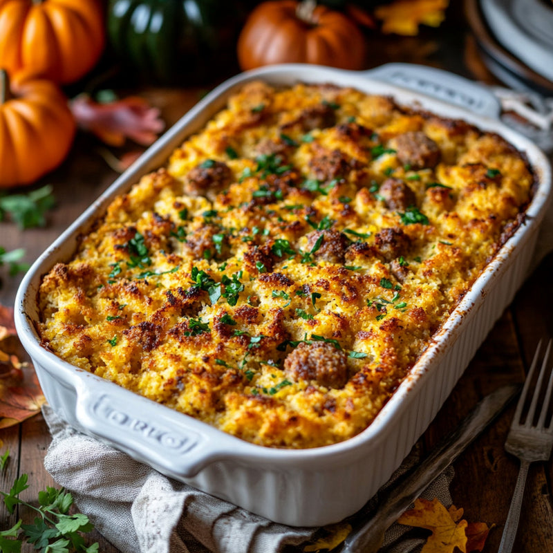 Savory Minnesota Wild Rice Casserole