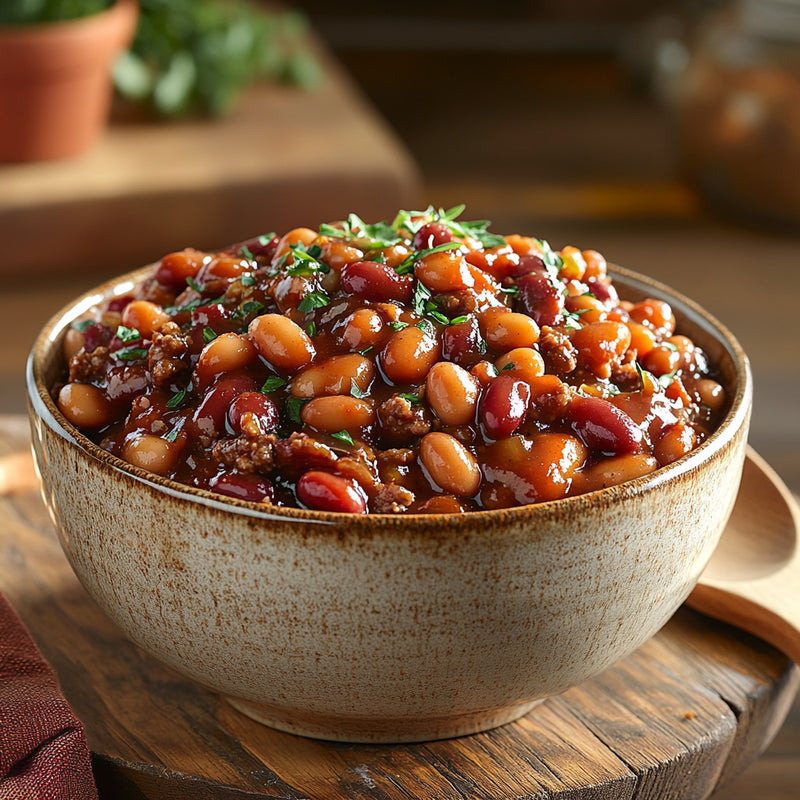 Savory Sweet Barbeque Beans