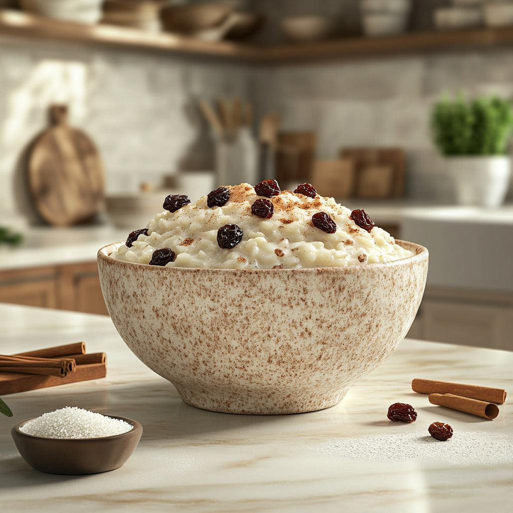 Cinnamon Raisin Rice Pudding