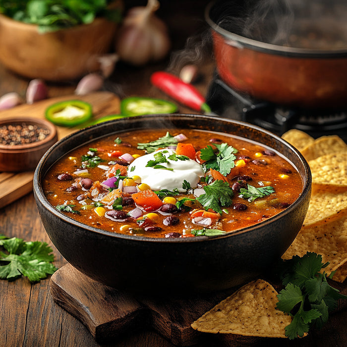 15-Minute Black Bean Soup