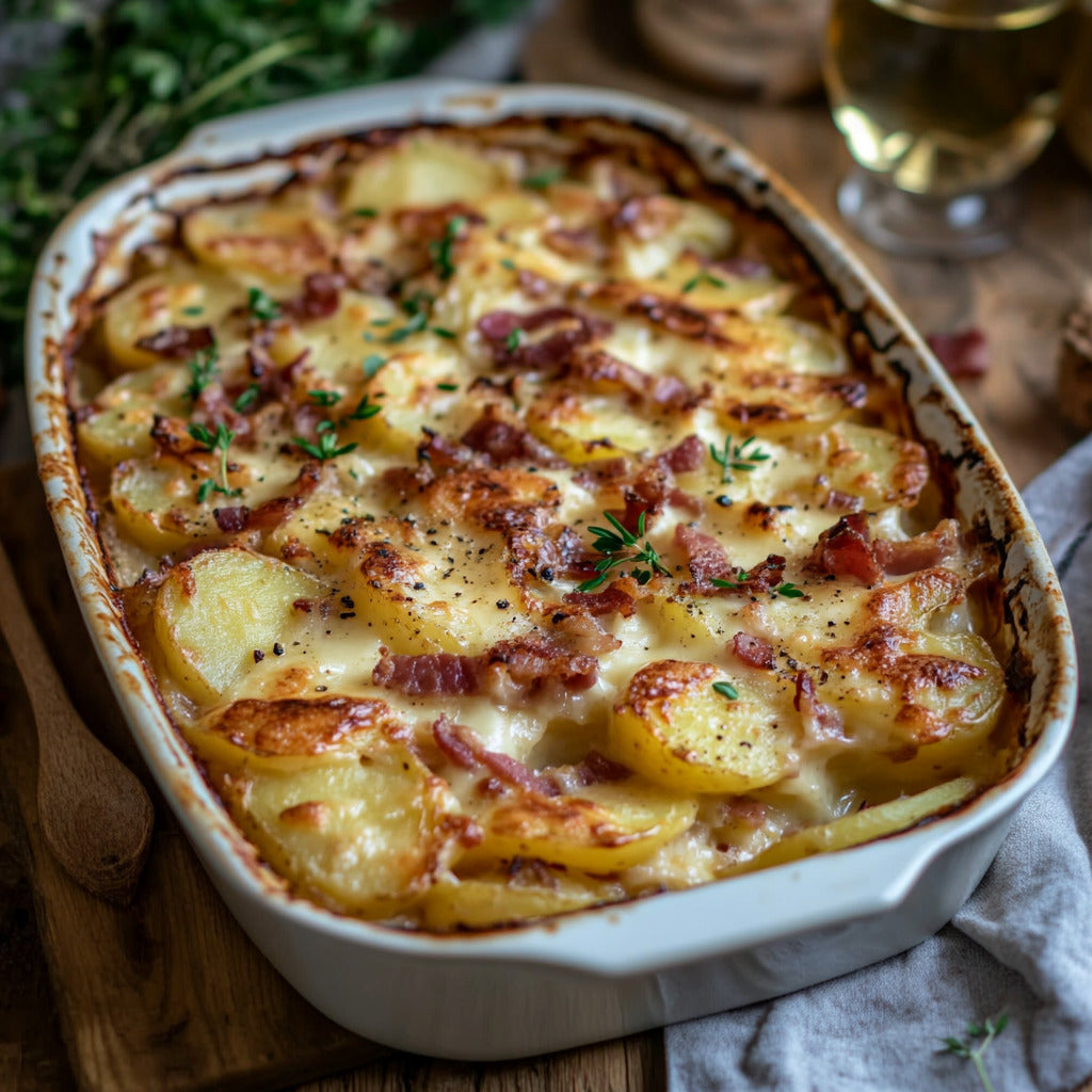 Savory French Tartiflette Casserole