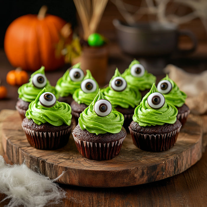 Monster Chocolate Cupcakes