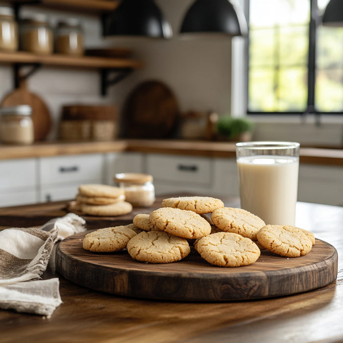 Almond Flour Vegan Sugar Cookies