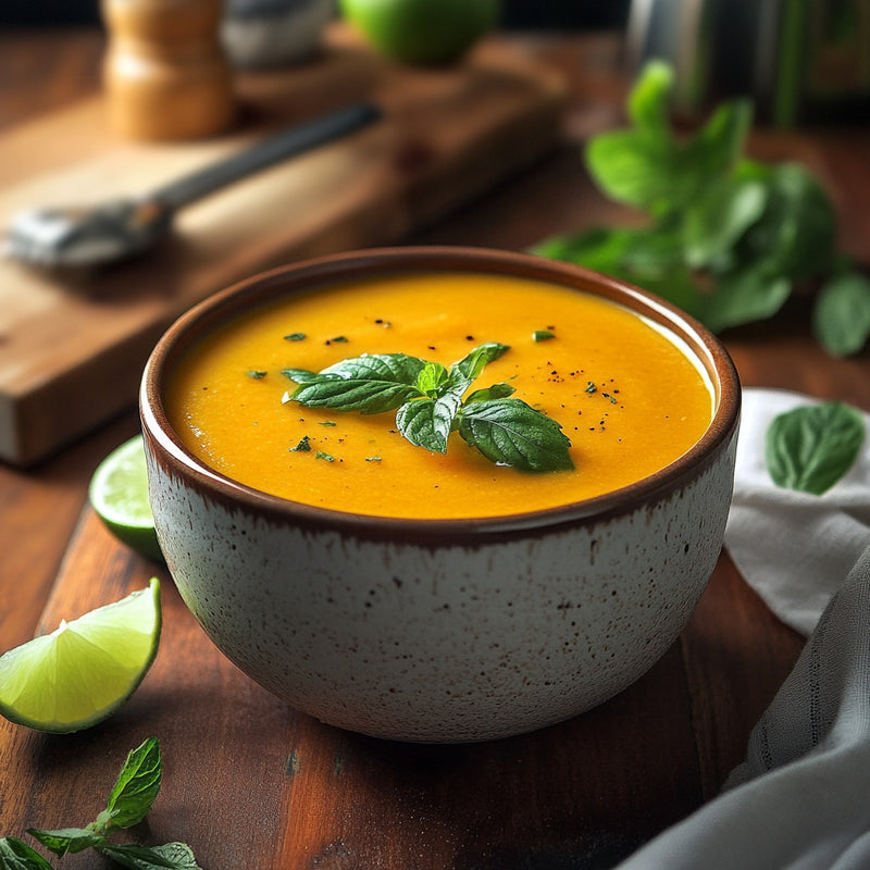 Refreshing Cantaloupe Cooler Soup