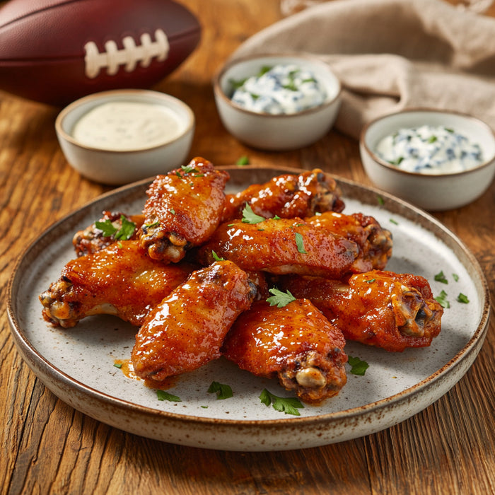 Crispy Air Fryer Buffalo Wings