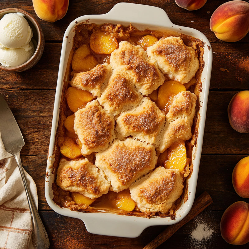 Classic Southern Peach Cobbler