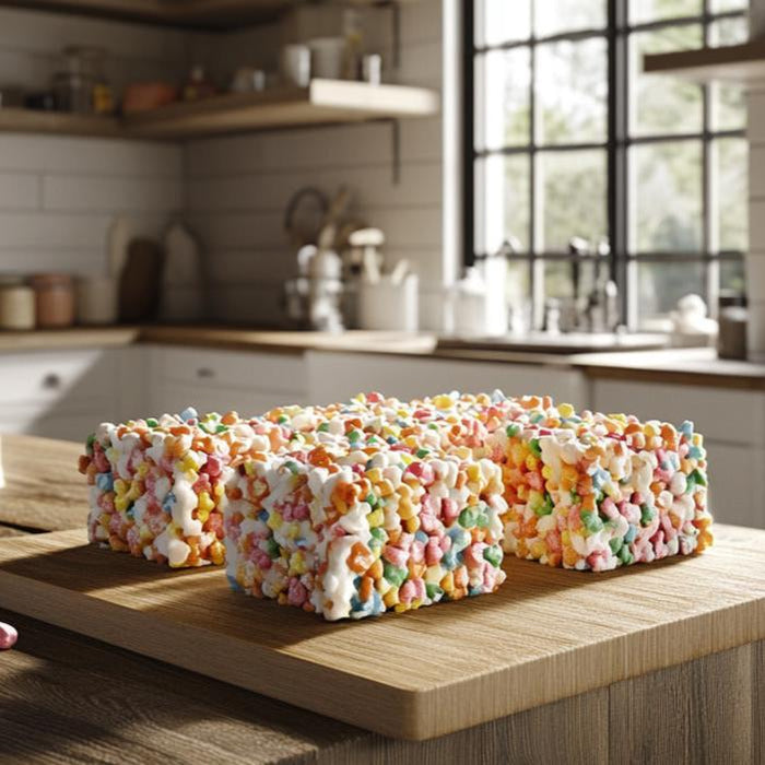 Colorful Crunchy Marshmallow Treats