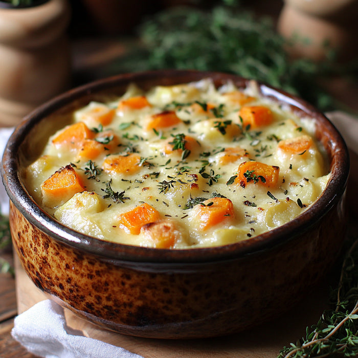 Sweet & Savory Finnish Turnip Bake