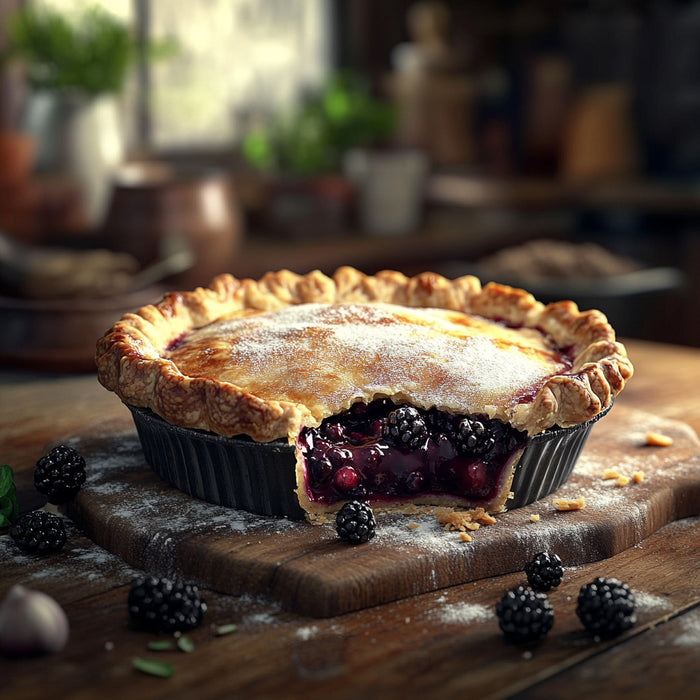 Wild Blackberry Bliss Pie