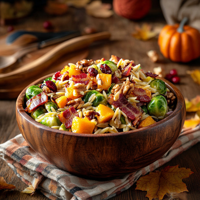 Autumn Bliss Orzo Salad