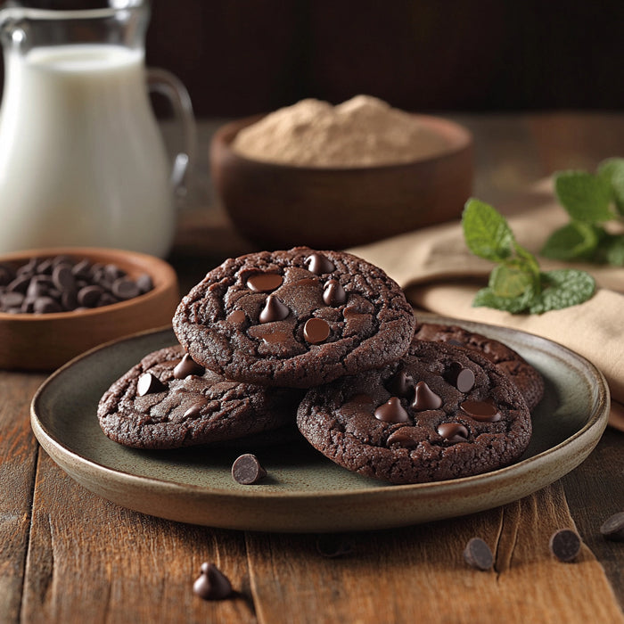 Double Chocolate Chip Cookies