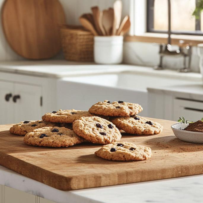 Nostalgic Oatmeal Raisin Cookies