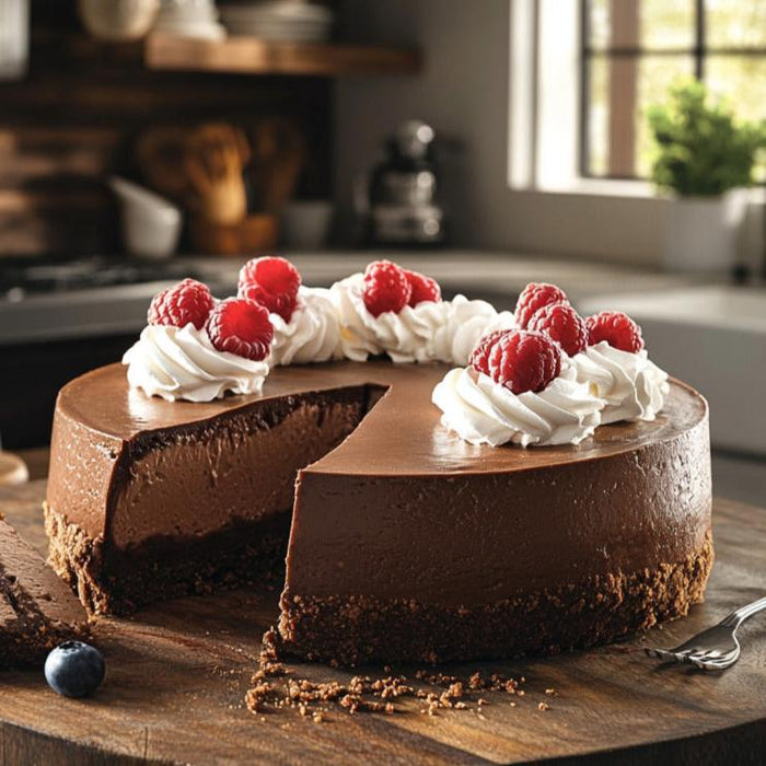 Decadent No-Bake Chocolate Cheesecake