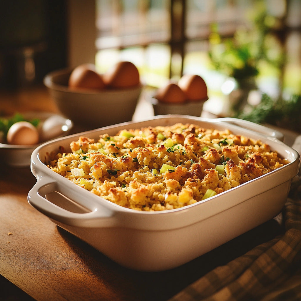 Savory Southern Cornbread Dressing