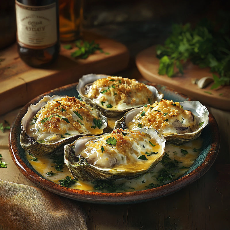 Gourmet Oysters Rockefeller