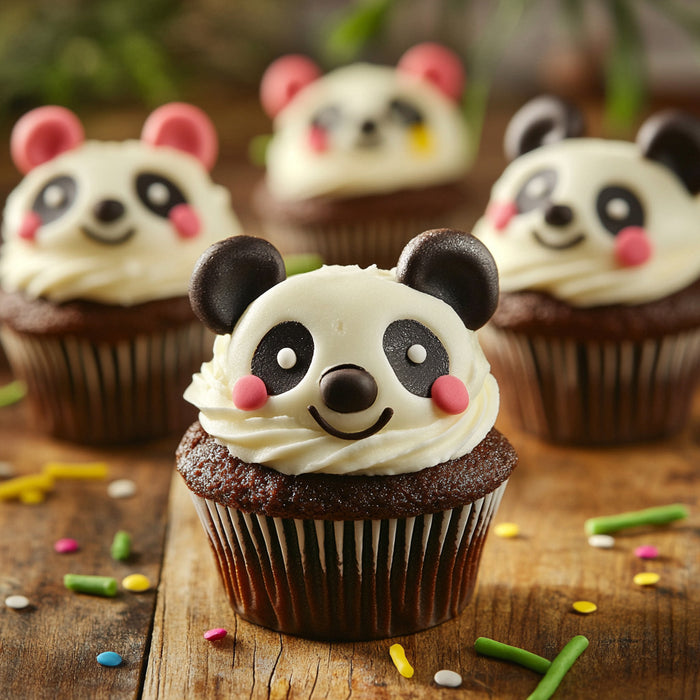 Panda Pals Mini Cupcakes