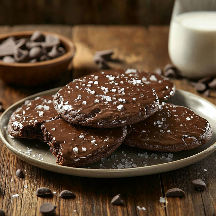 Decadent Sea Salt Chocolate Cookies