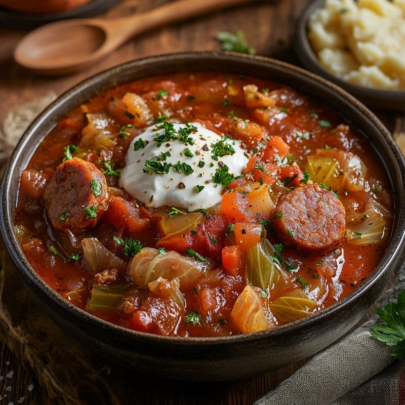 Hearty Polish Cabbage Stew