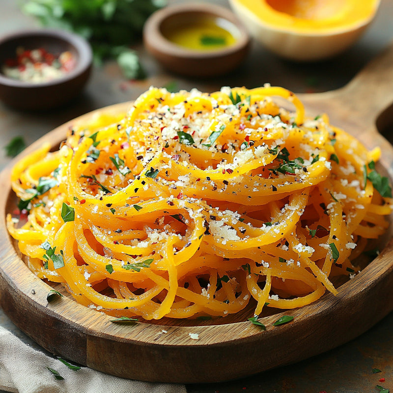 Zesty Butternut Squash Noodle Medley