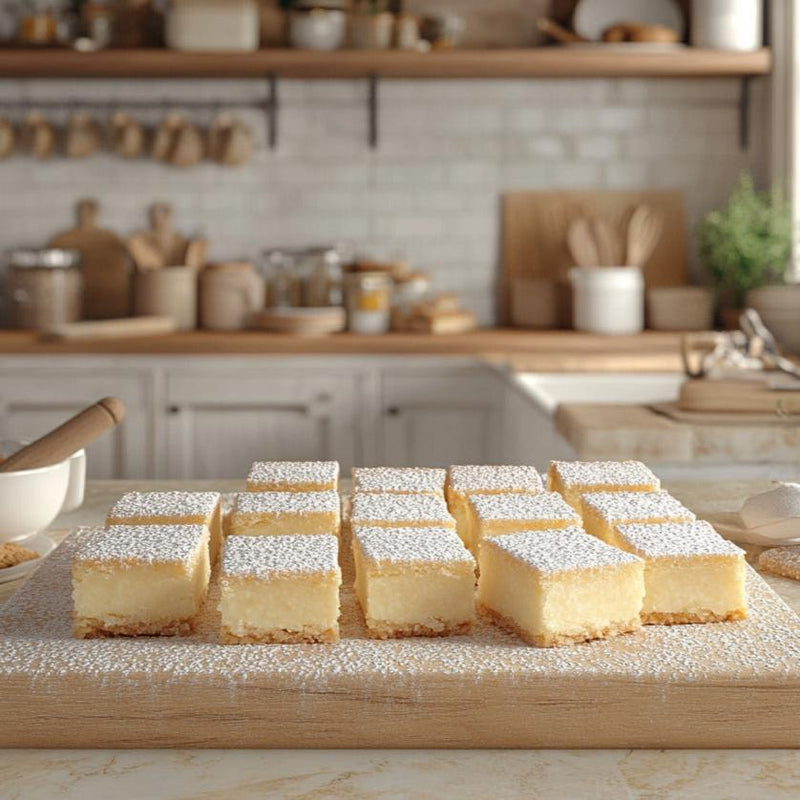 Scottish Butter Shortbread Bars