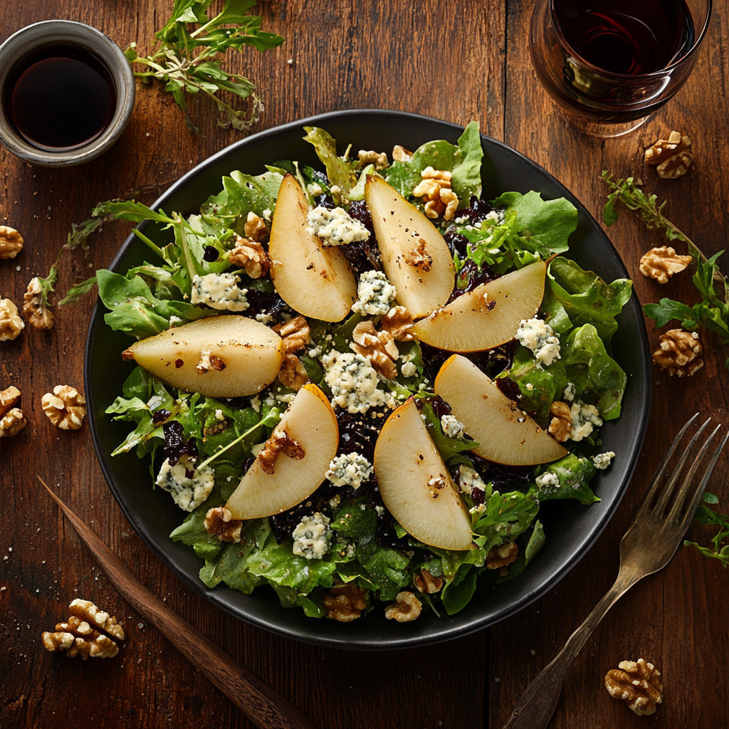 Gorgonzola and Pear Elegance Salad