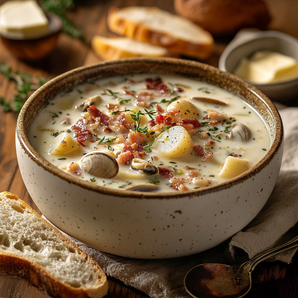 Creamy New England Clam Chowder