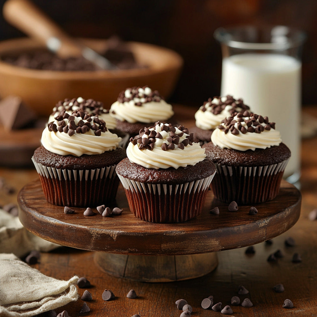 Chocolate Cream Cheese Bliss Cupcakes